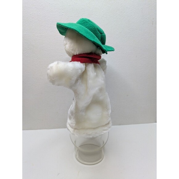 The Snowman Plush HAND PUPPET Raymond Briggs Soft Cover Story Book Toy Eden - Picture 4 of 10
